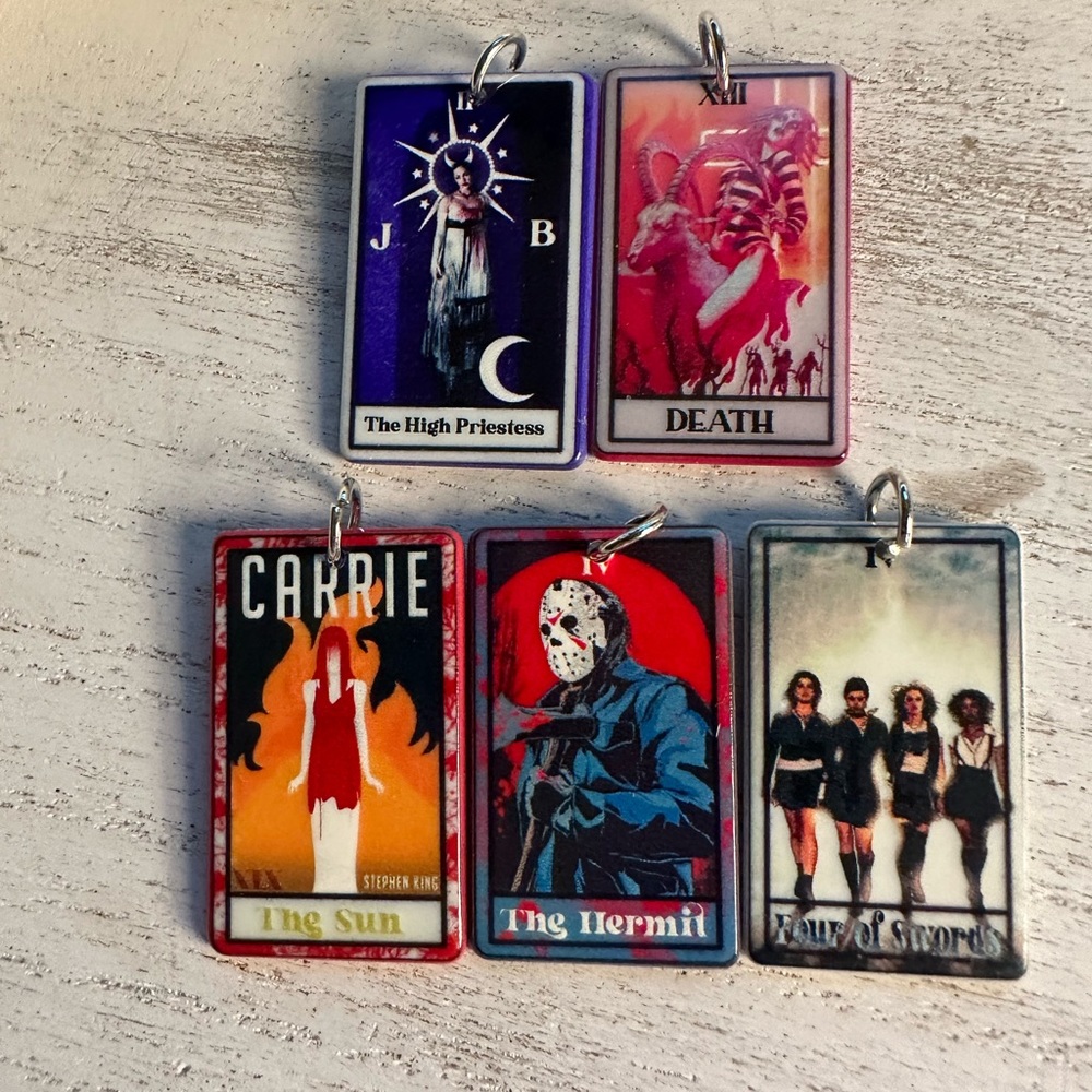 Halloween Horror 5-Set Charm Necklace